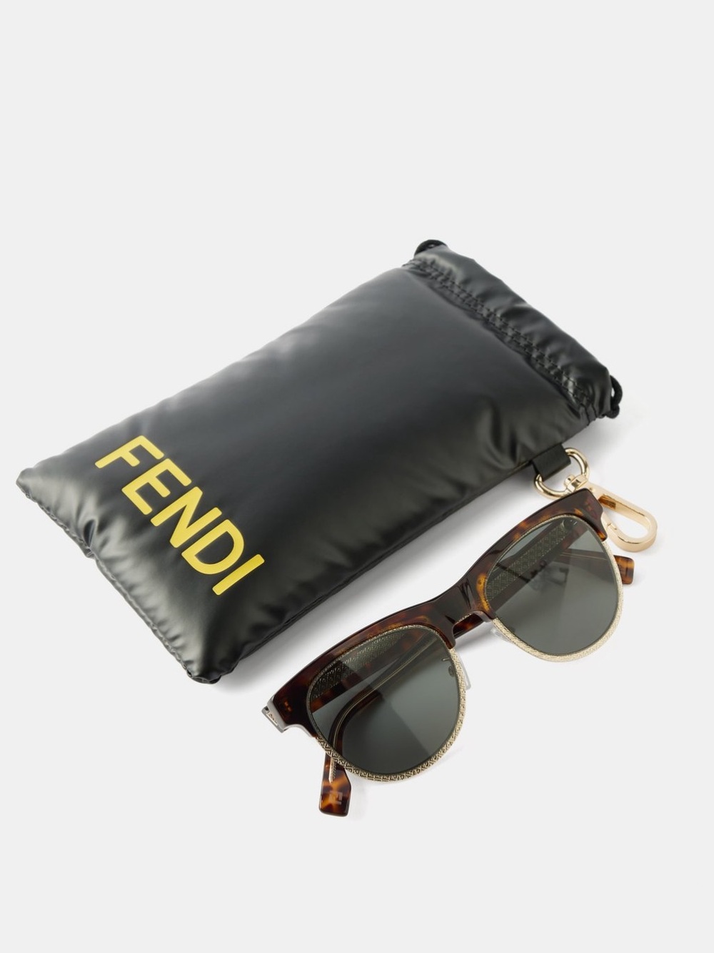 Fendi Travel Tortoiseshell Sunglasses - Picture 9 of 12